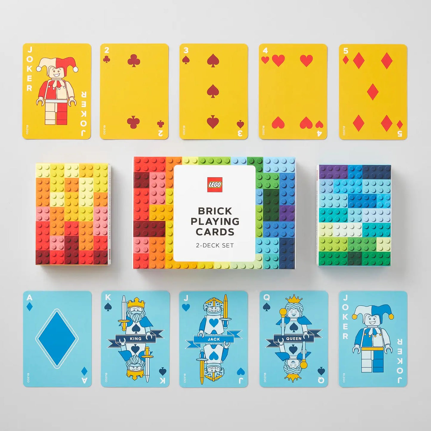 LEGO Brick Playing Card