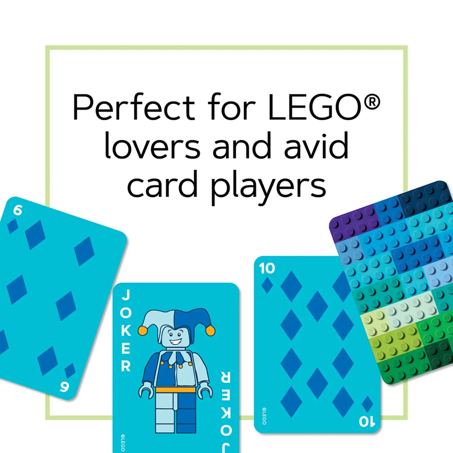 LEGO Brick Playing Card