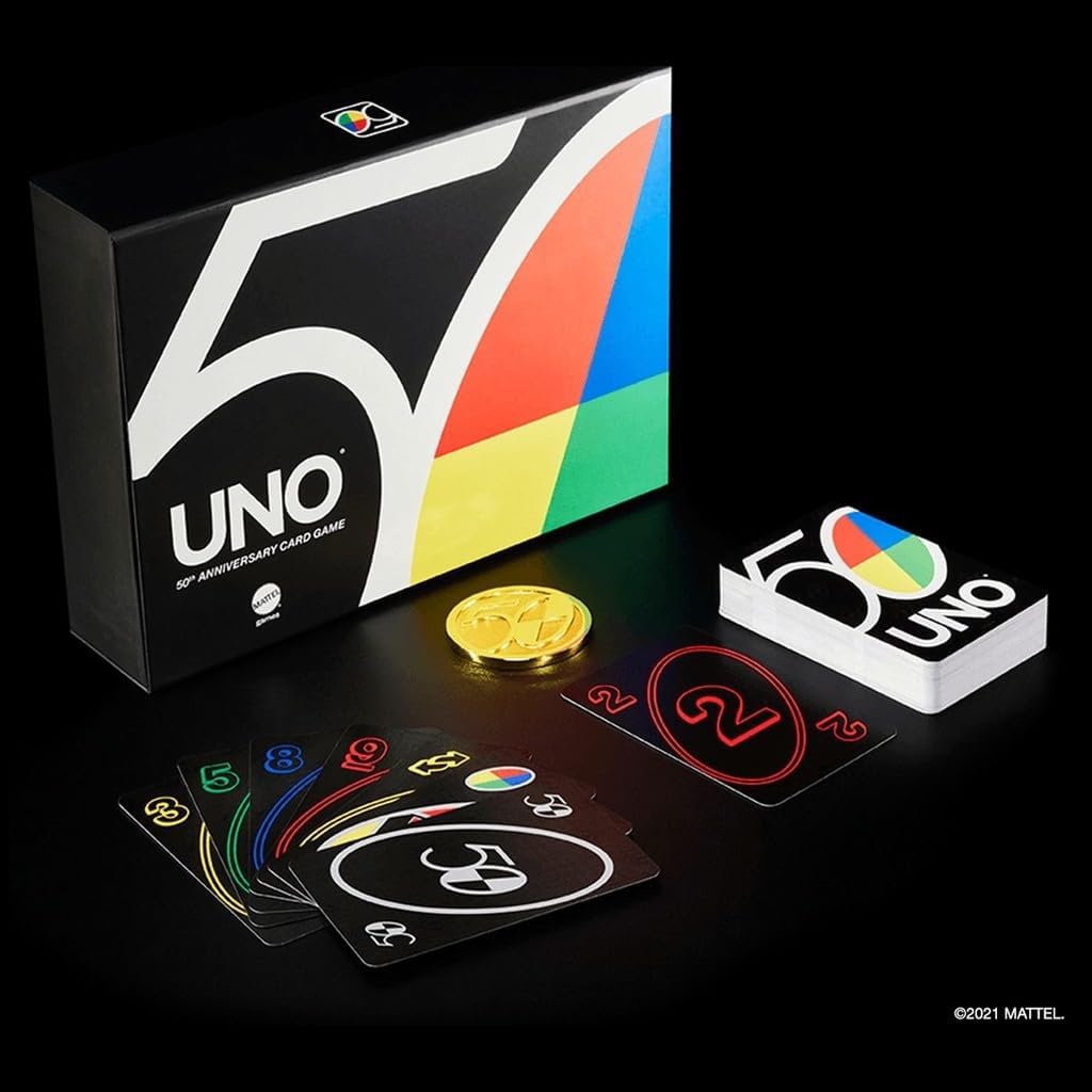 UNO 50th Anniversary Card Game