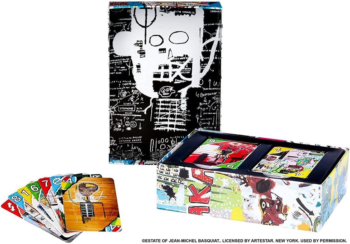 UNO Jean-Michel Basquiat Game Card