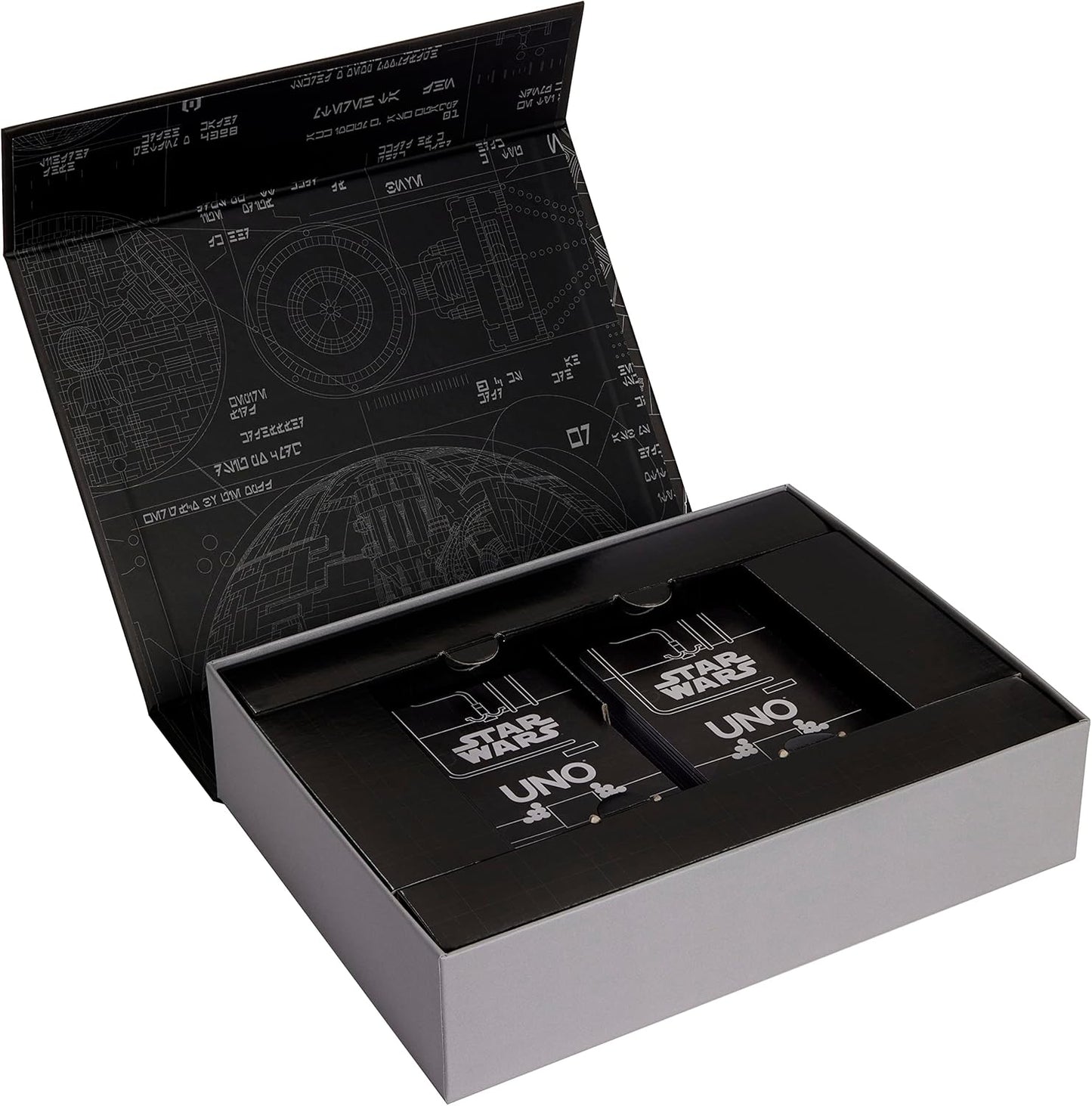 UNO Star Wars Technical Schematics Card