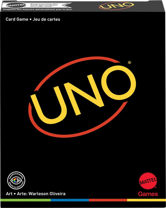 UNO Minimalist Game Card