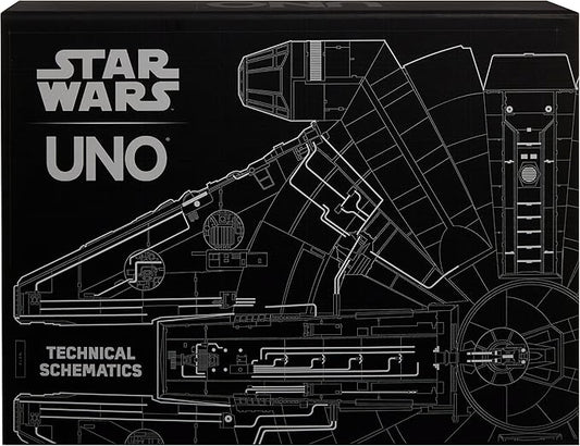 UNO Star Wars Technical Schematics Card